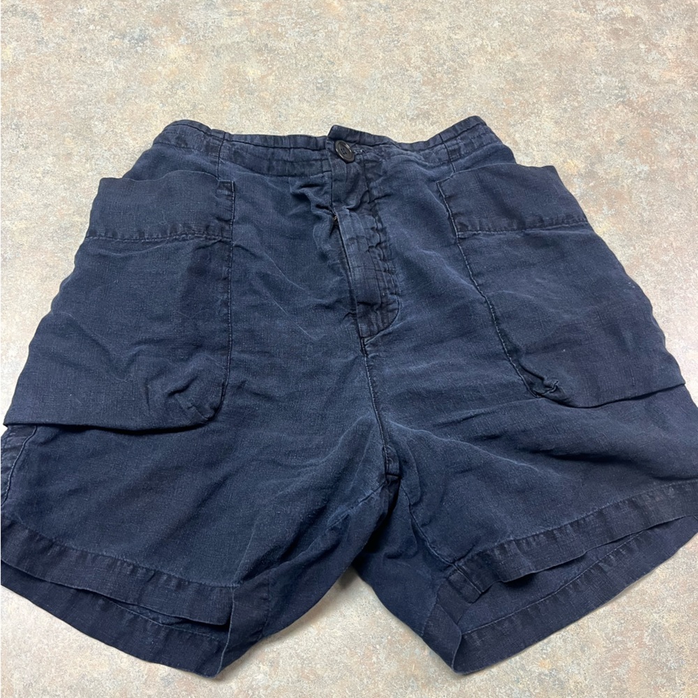 Older brother indigo big pocket shorts